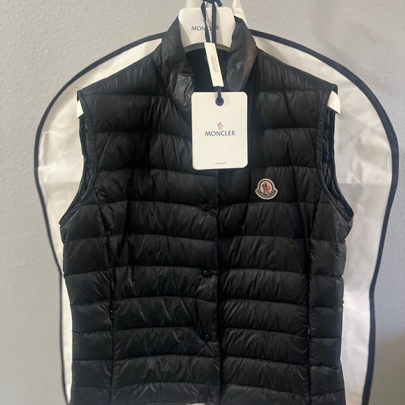 Moncler Jackets & Blazers - AUTHENTIC Moncler Liane Black Puffer Vest (Women) Large